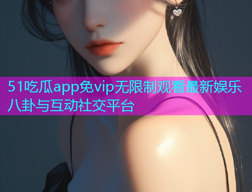 51吃瓜app免vip无限制观看最新娱乐八卦与互动社交平台