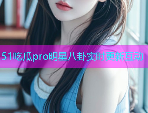 51吃瓜pro明星八卦实时更新互动
