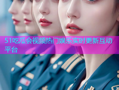 51吃瓜会视频热门娱乐实时更新互动平台  第1张