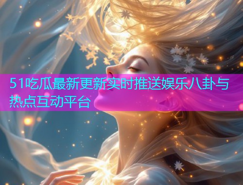 51吃瓜最新更新实时推送娱乐八卦与热点互动平台  第1张