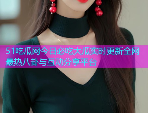 51吃瓜网今日必吃大瓜实时更新全网最热八卦与互动分享平台