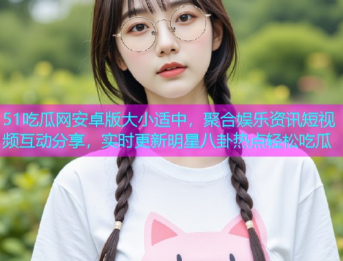 51吃瓜网安卓版大小适中，聚合娱乐资讯短视频互动分享，实时更新明星八卦热点轻松吃瓜
